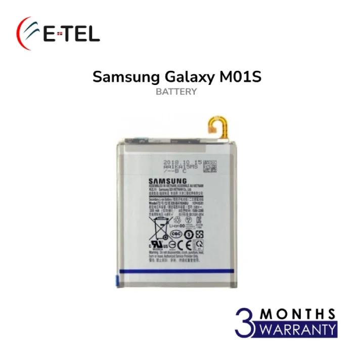 Samsung Galaxy M01S Battery
