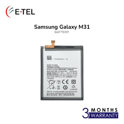 Samsung Galaxy M31 Battery