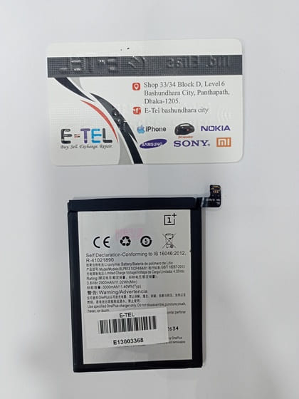 OnePlus 3 original battery in Bangladesh