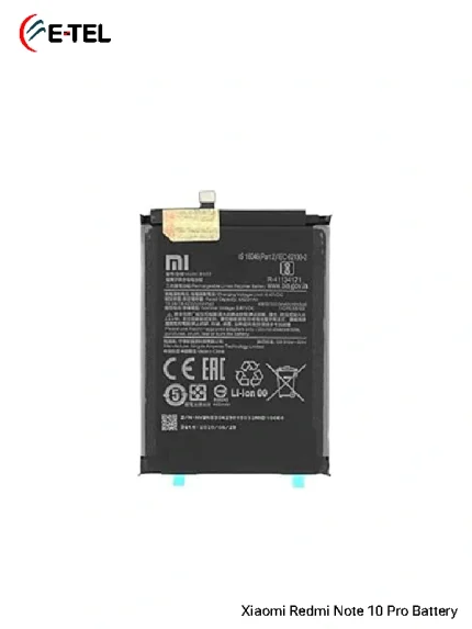Xiaomi Redmi Note 10 Pro Battery