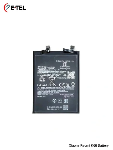 Xiaomi Redmi K60 Battery