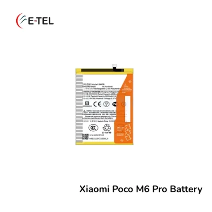 Xiaomi Poco M6 Pro Battery