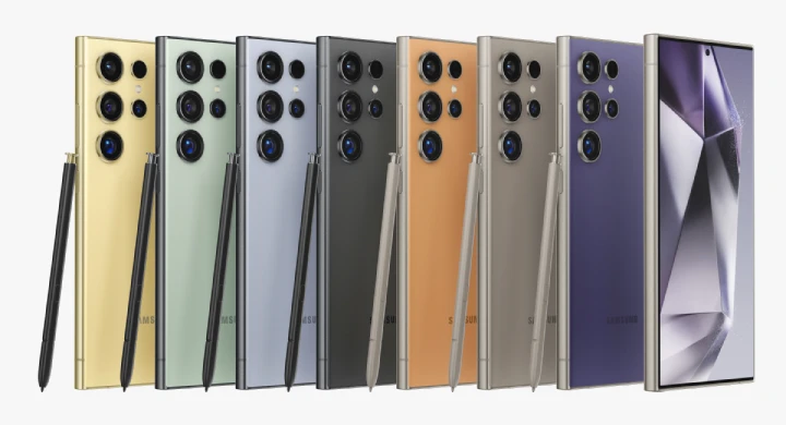 Samsung Galaxy S24 Ultra All colors