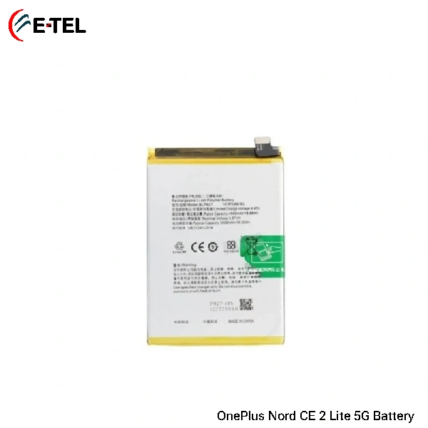 OnePlus Nord CE 2 Lite 5G Battery OnePlus Nord CE 2 Lite 5G Battery Price in Bangladesh