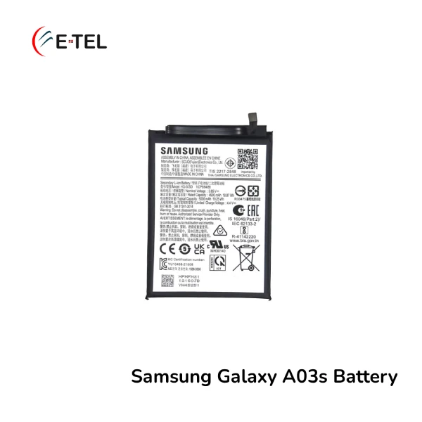 Samsung Galaxy A03s Battery Samsung Galaxy A03s Battery Price in Bangladesh