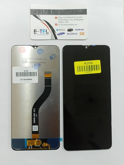 Samsung Galaxy A20s market original Display in Bangladesh