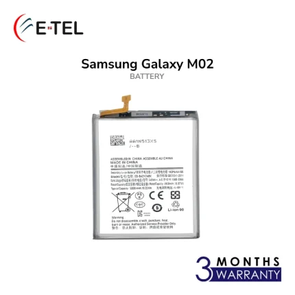 Samsung Galaxy M02 Battery