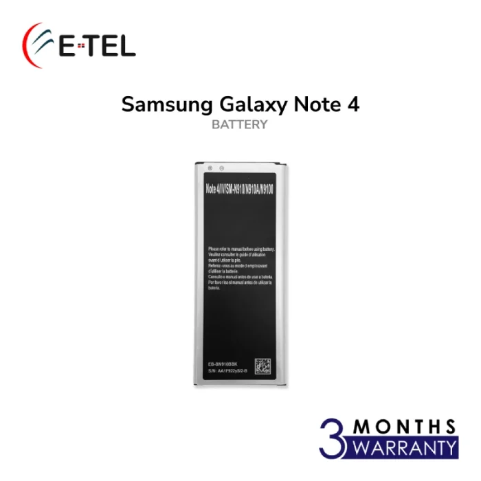 Original Samsung Note 4 Battery Price in Bangladesh 3 Month