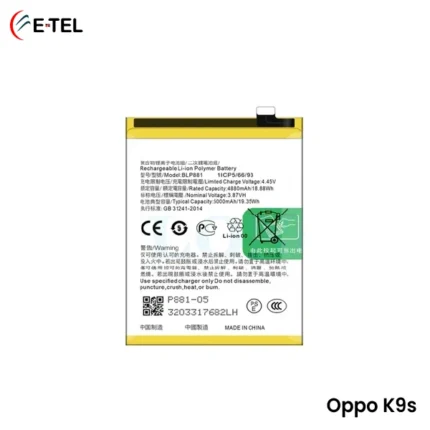 Oppo K9s Battery Price in Bangladesh