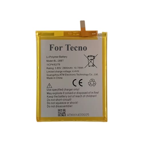 Tecno Pop 6 Pro Battery Tecno Pop 6 Pro Battery