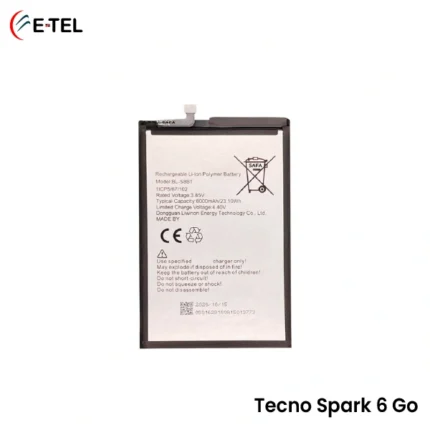 Tecno Spark 6 Go Battery Price in Bangladesh