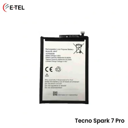 Tecno Spark 7 Pro Battery Price in Bangladesh