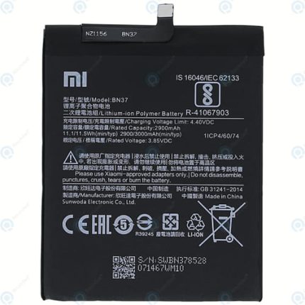 Xiaomi Mi 6A Battery