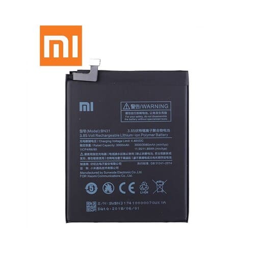 Xiaomi Redmi Note 5A Prime Battery Redmi Note 5A Prime Battery