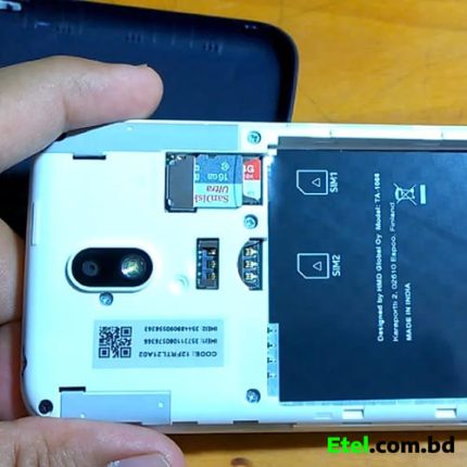 Nokia 1 SIM Tray