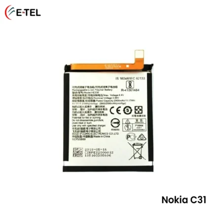 Nokia C31 Battery Price in Bangladesh