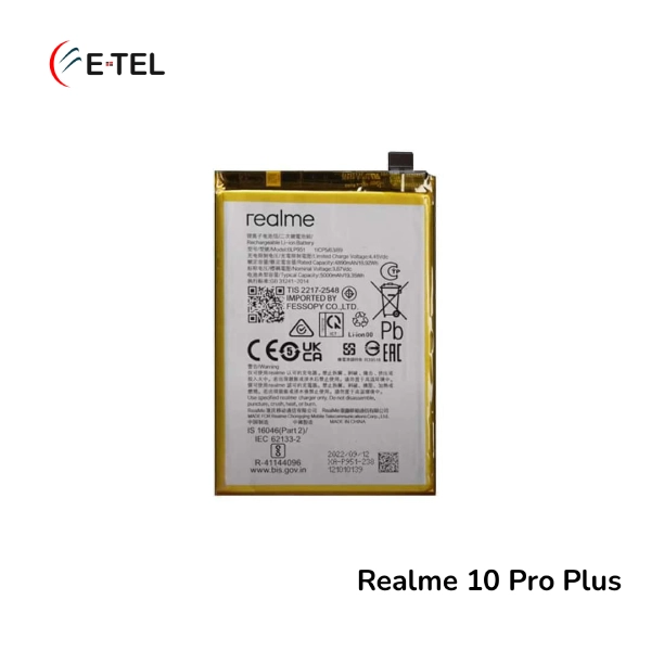 Realme 10 Pro Plus Battery Realme 10 Pro Plus Battery Price in Bangladesh