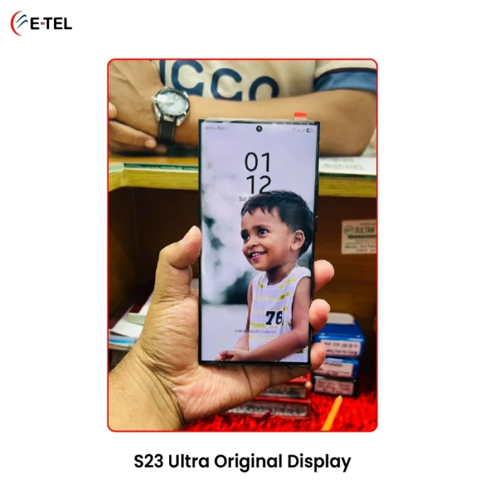 Samsung Galaxy S23 Ultra Original Display After Replacement
