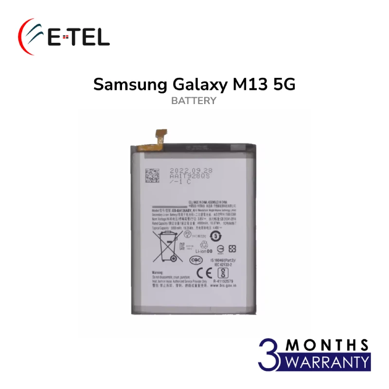 Samsung Galaxy M13 5G Battery Samsung Galaxy M13 5G Battery