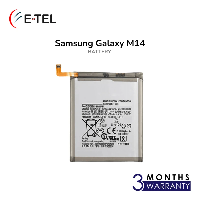 Samsung Galaxy M14 Battery Samsung Galaxy M14 Battery
