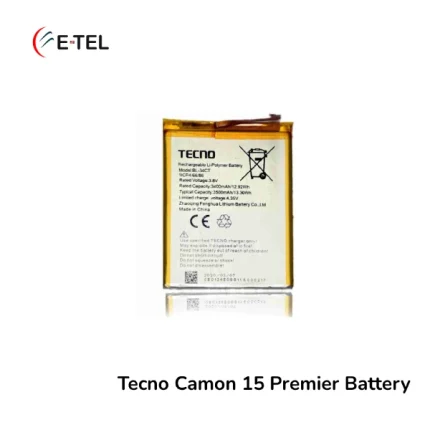 Tecno Camon 15 Premier Battery Price in Bangladesh