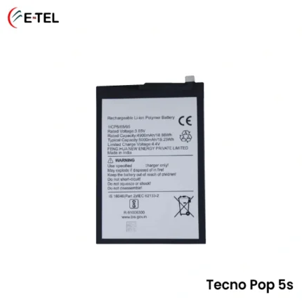 Tecno Pop 5s Battery Price in Bangladesh
