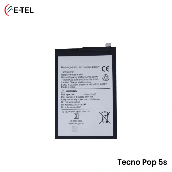 Tecno Pop 5s Battery Tecno Pop 5s Battery Price in Bangladesh