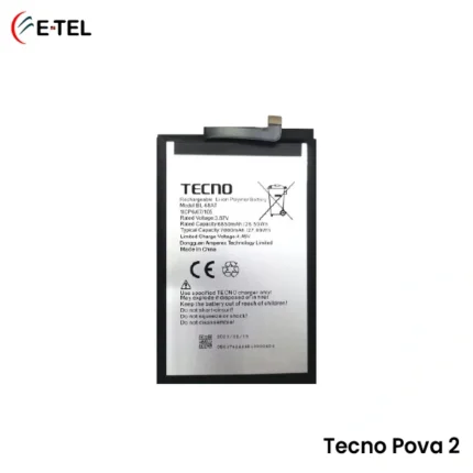 Tecno Pova 2 Battery Price in Bangladesh