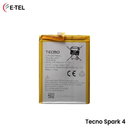 Tecno Spark 4 Battery Price in Bangladesh