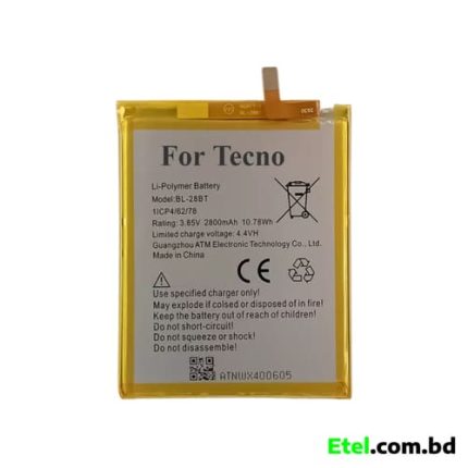 Tecno Spark 4 Lite Battery