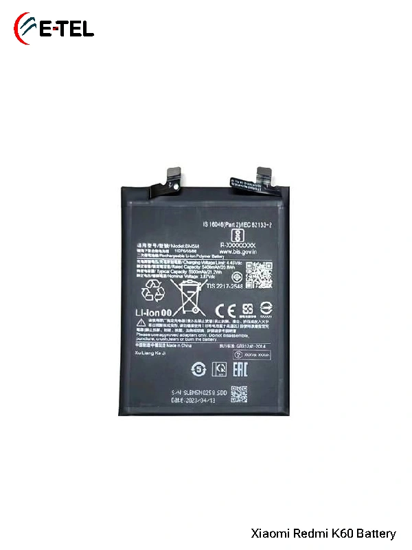 Xiaomi Redmi K60 Battery Xiaomi Redmi K60 Battery Price in Bangladesh