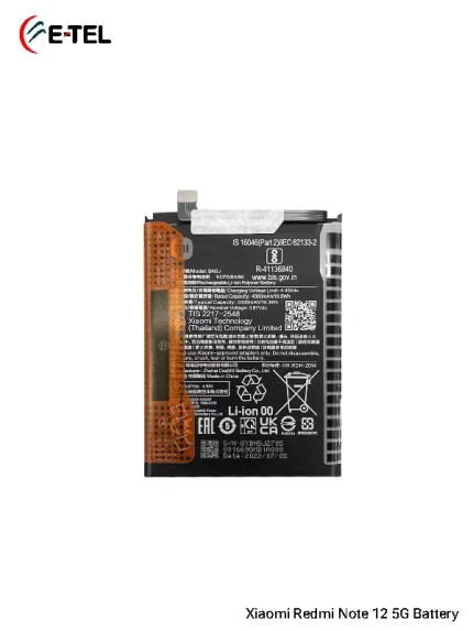 Xiaomi Redmi Note 12 5G Battery Price in Bangladesh