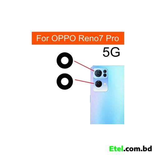 Oppo Reno7 Pro 5G Camera Glass Oppo Reno7 Pro 5G Camera Glass