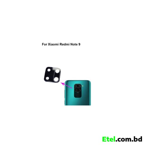 Redmi Note 9 Camera Glass Redmi Note 9 Camera Glass