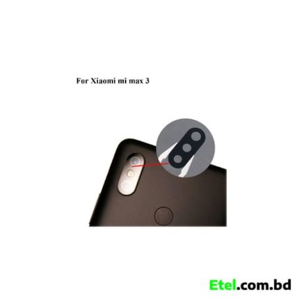 Xiaomi Mi Max 3 Camera Glass