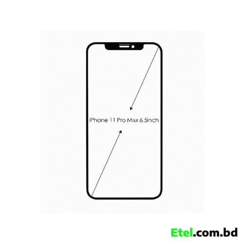 iPhone 11 Pro Max Display Upper Glass iPhone 11 Pro Max Display Upper Glass