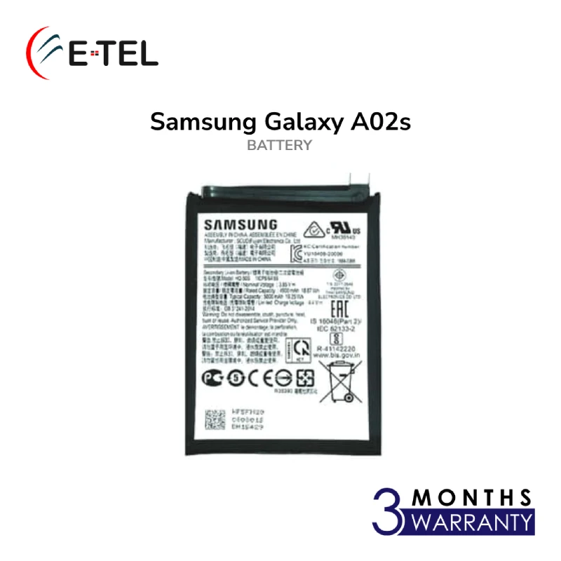 Samsung Galaxy A02s Battery Samsung Galaxy A02s Battery