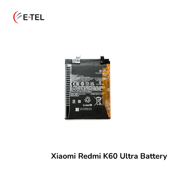 Xiaomi Redmi K60 Ultra Battery Xiaomi Redmi K60 Ultra Battery Price in Bangladesh