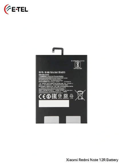 Xiaomi Redmi Note 12R Battery Price in Bangladesh