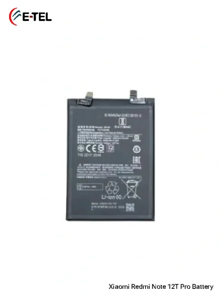 Xiaomi Redmi Note 12T Pro Battery Price in Bangladesh