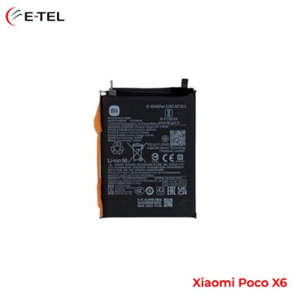 xiaomi poco x6 battery