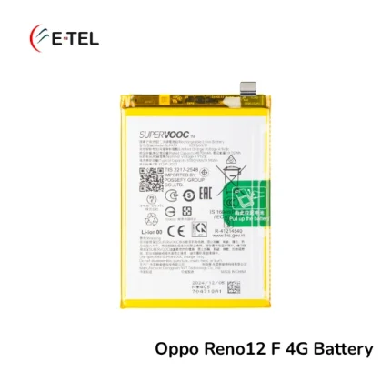 Oppo Reno12 F 4G Battery Price in Bangladesh