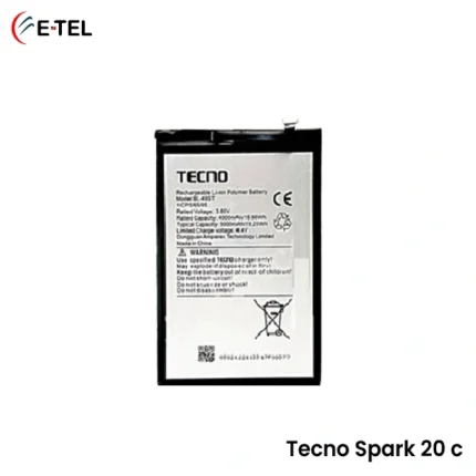 Tecno Spark 20 c Battery Price in Bangladesh