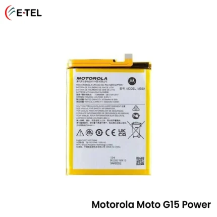 Motorola Moto G15 Power Battery Price in Bangladesh