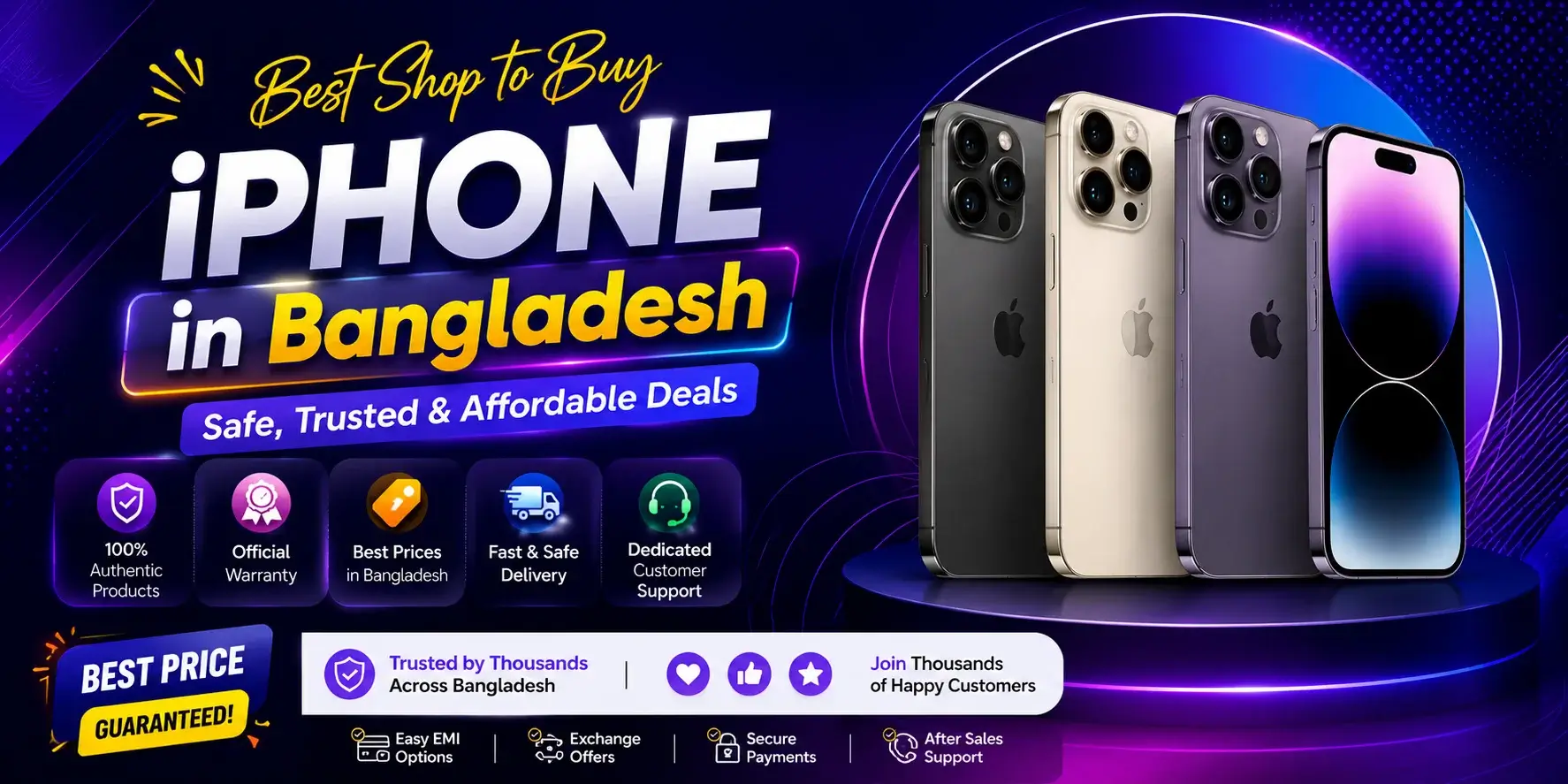Best Shop to Buy iPhone in Bangladesh