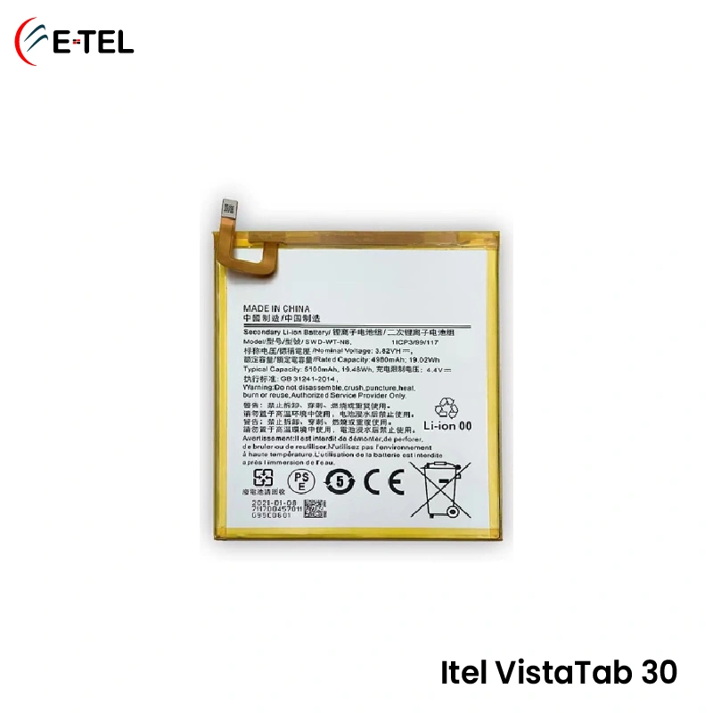 Itel VistaTab 30 Battery Itel VistaTab 30 Battery Price in Bangladesh