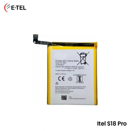 Itel S18 Pro Battery Price in Bangladesh
