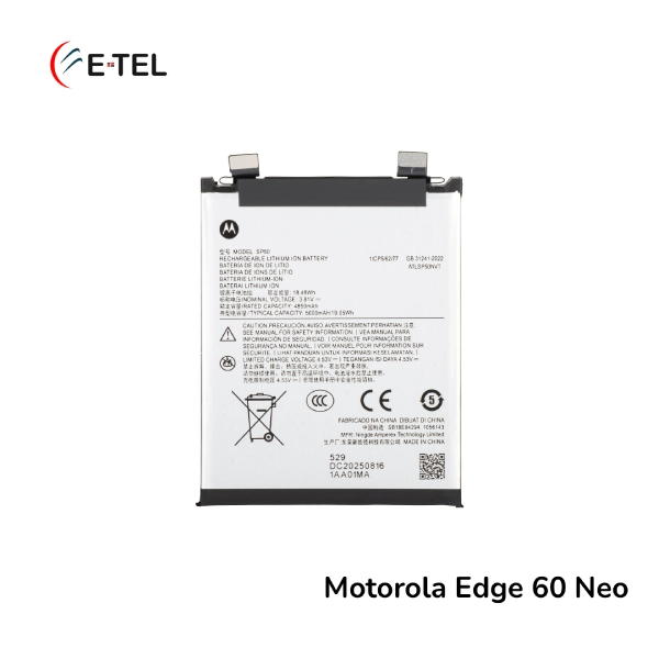 Motorola Edge 60 Neo Battery Motorola Edge 60 Neo Battery Price in Bangladesh