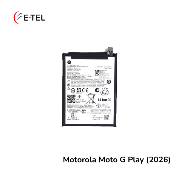 Motorola Moto G Play (2026) Battery Motorola Moto G Play (2026) Battery Price in Bangladesh