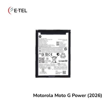 Motorola Moto G Power (2026) Battery Price in Bangladesh